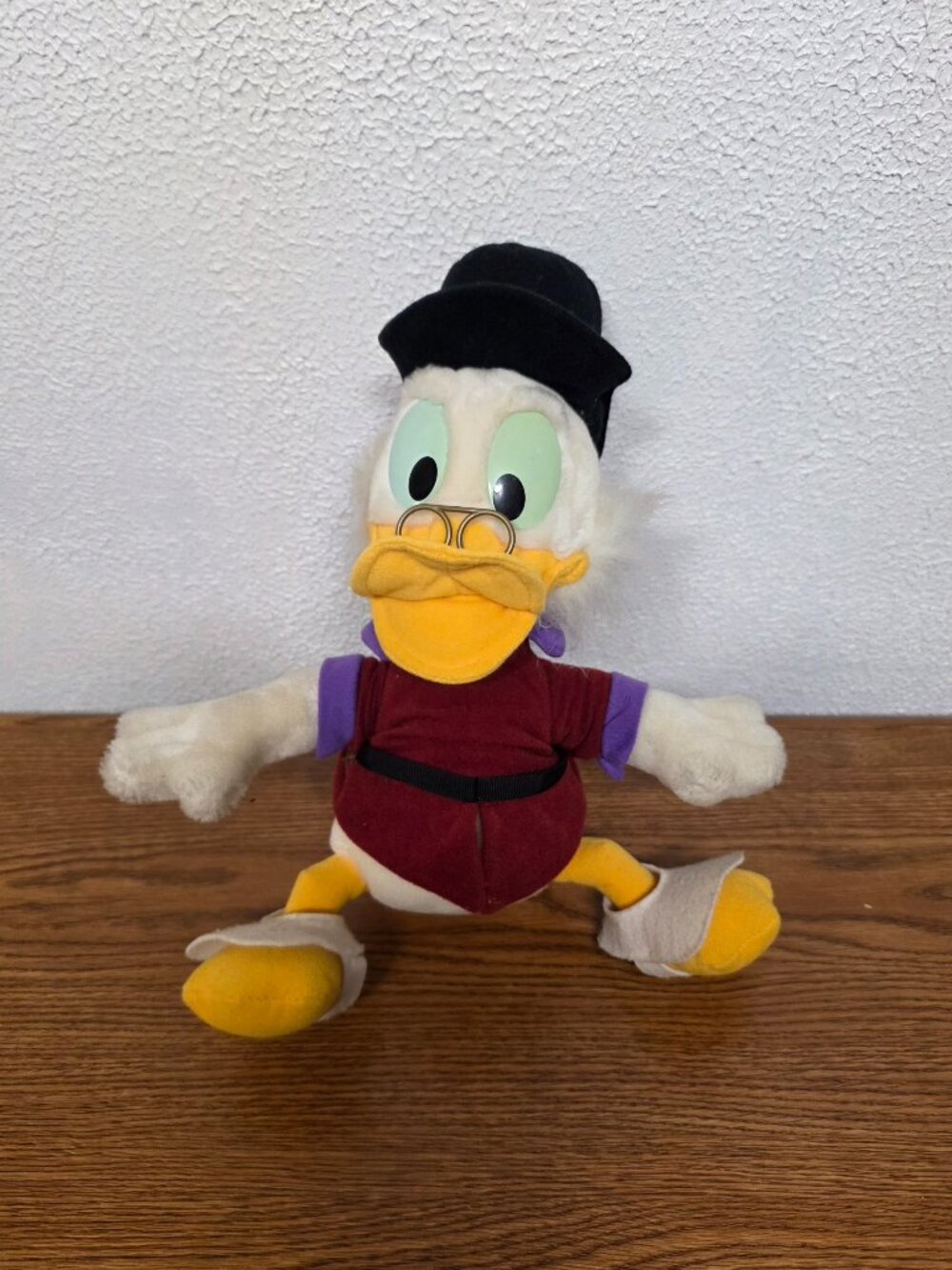Plush Disney Uncle Scrooge McDuck 12" Stuffed Animal